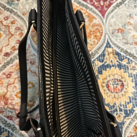 Kate Spade Black Leather Handbag - Picture 4 of 5